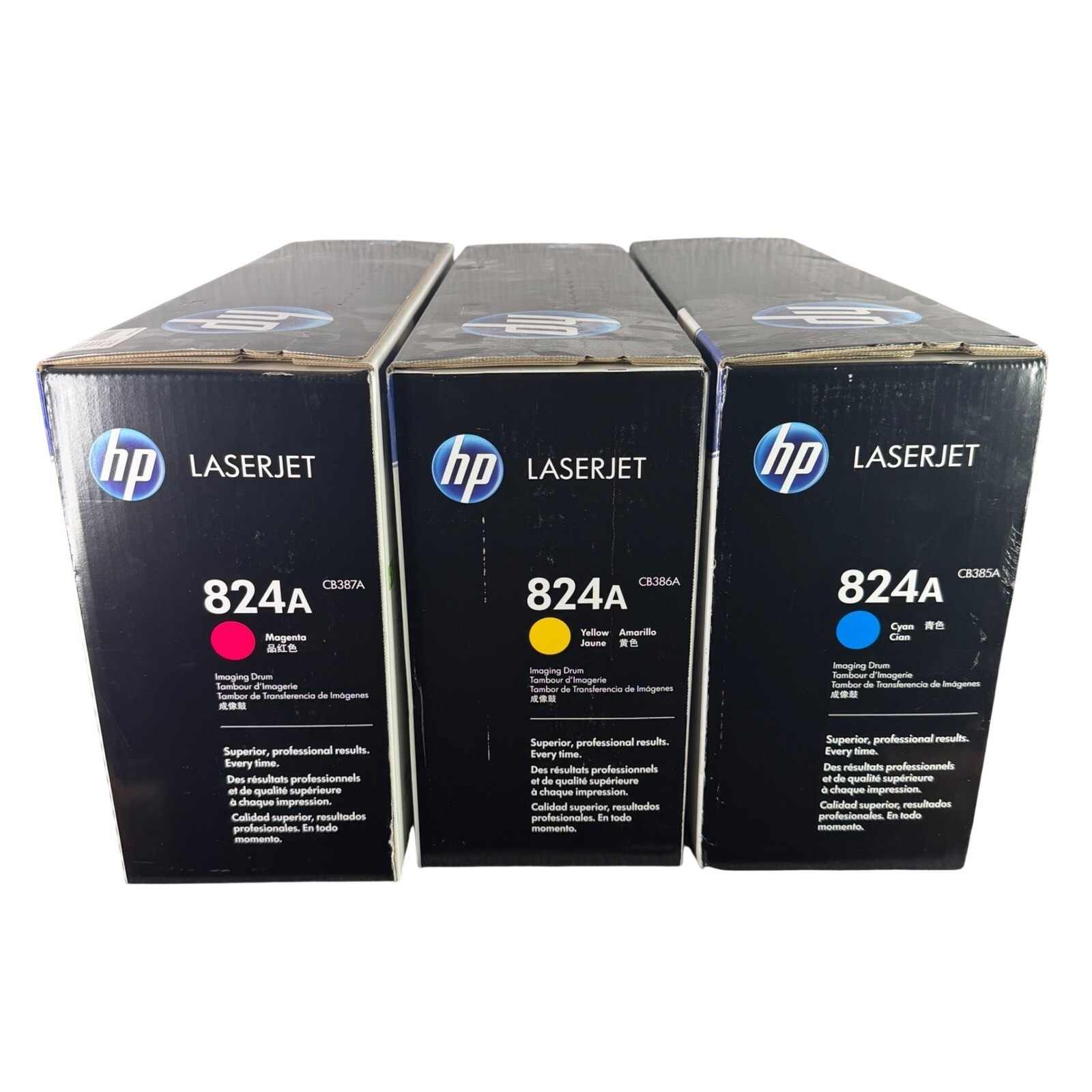 Genuine HP 824A Color Imaging Drum Set CB385A CB386A CB387A New Sealed OEM
