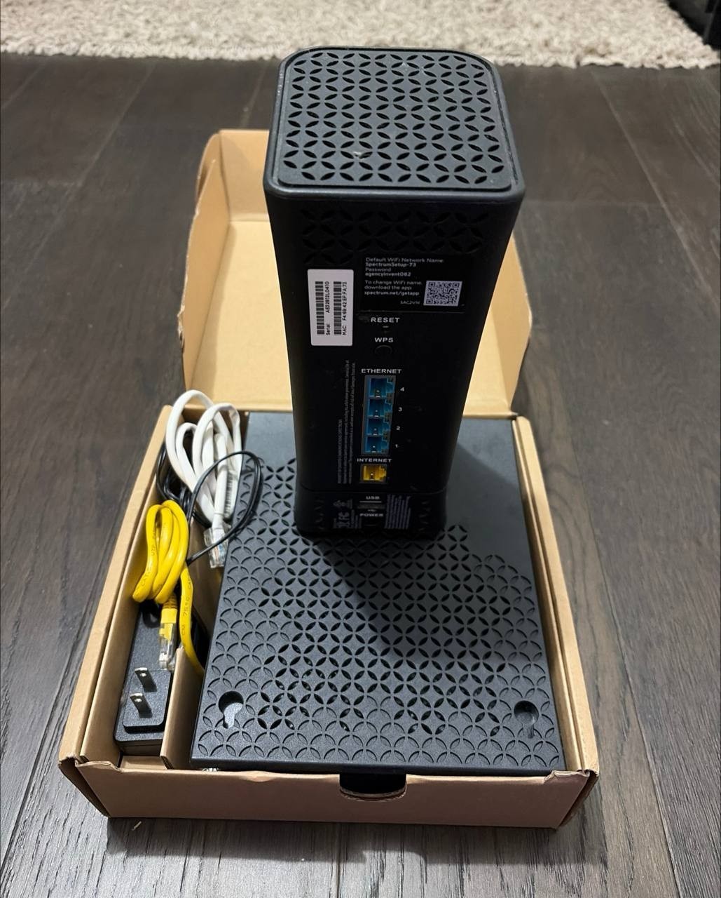Spectrum modem router combo