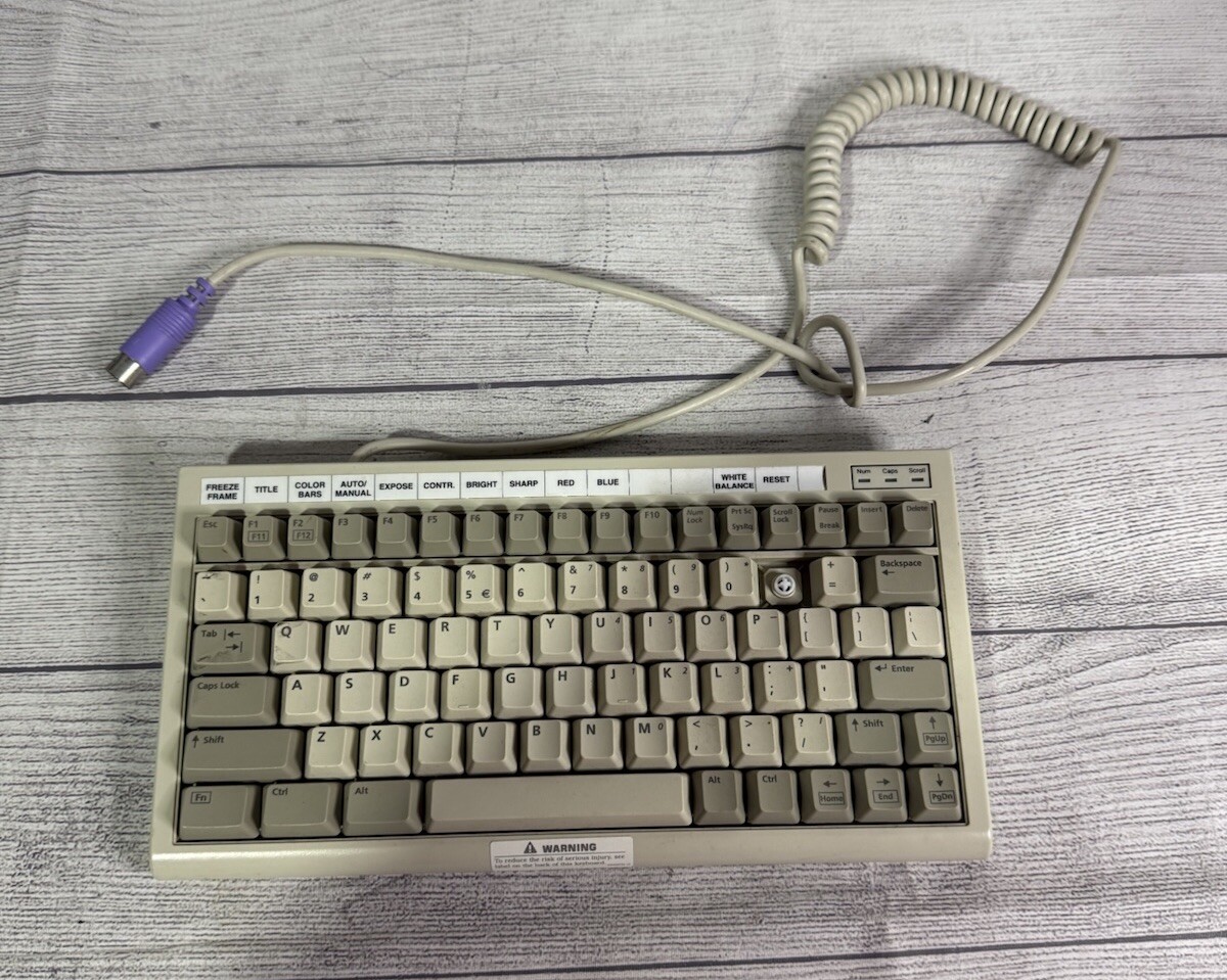 Vintage BTC KEYBOARD - FCC ID E5X5R5BTC-5100C - Missing Piece.