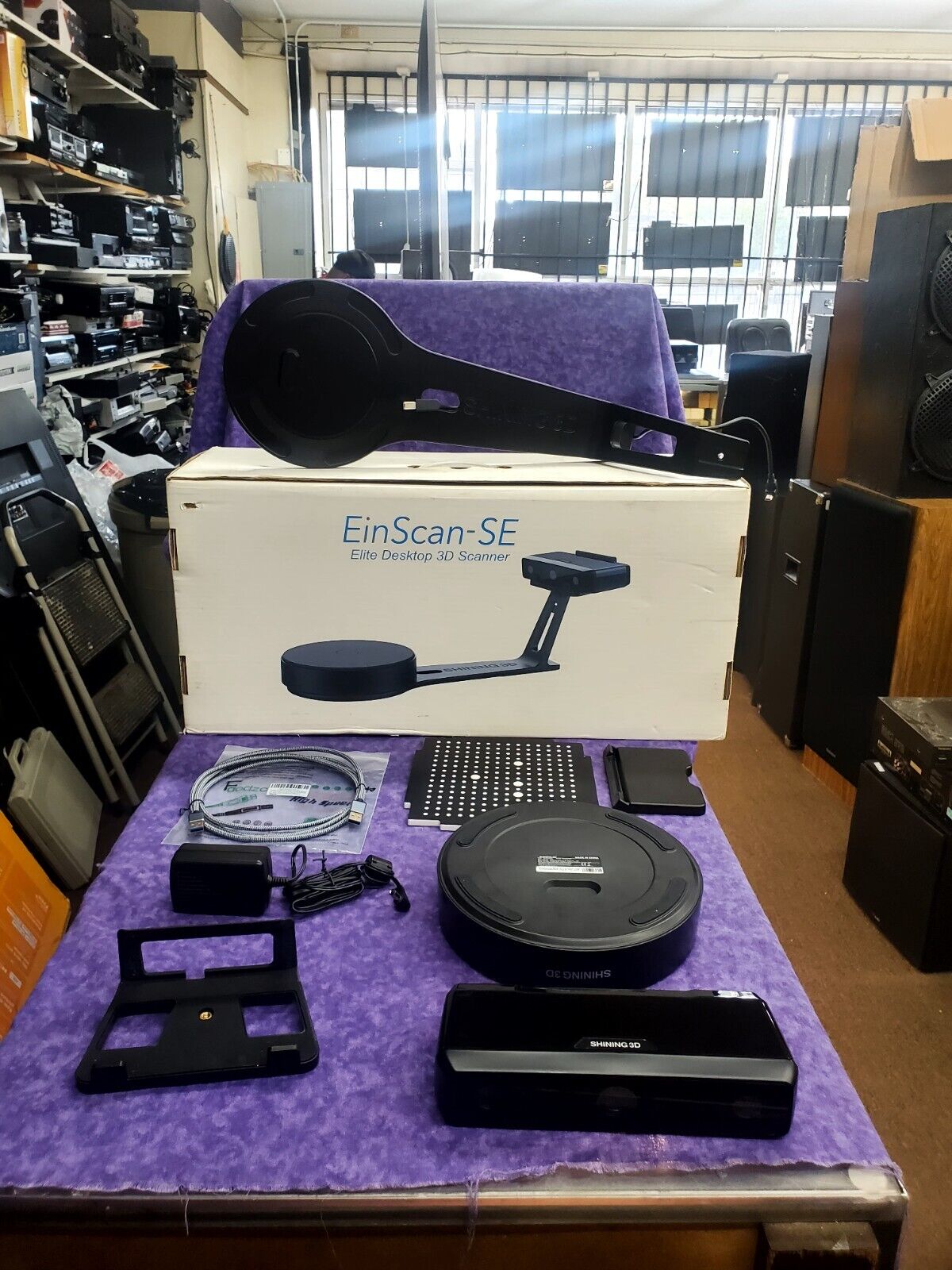 💥VERY GOOD CONDITION💥SHINING EINSCAN-SE 3D SCANNER w/ ACCESSORIES💥TESTED💥
