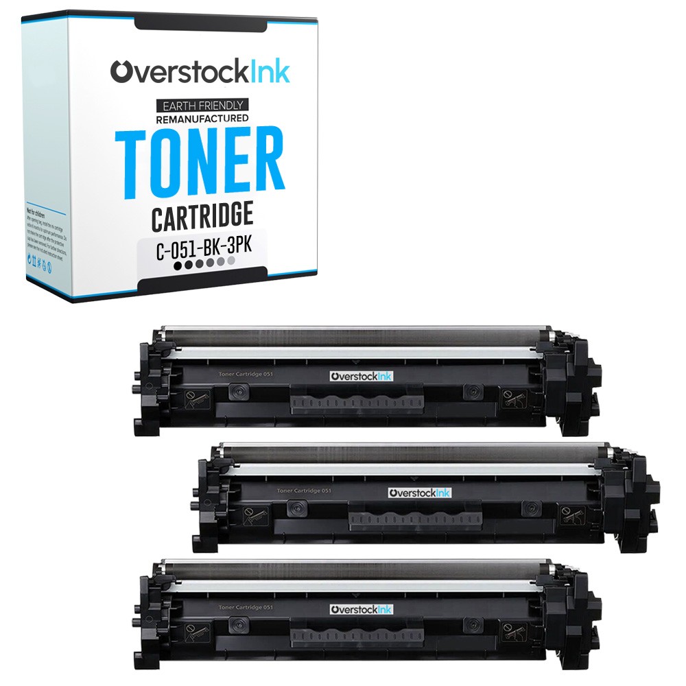 3-Pack Replacement OSI Canon 2168C001 Toner Cartridges for imageCLASS MF267dw