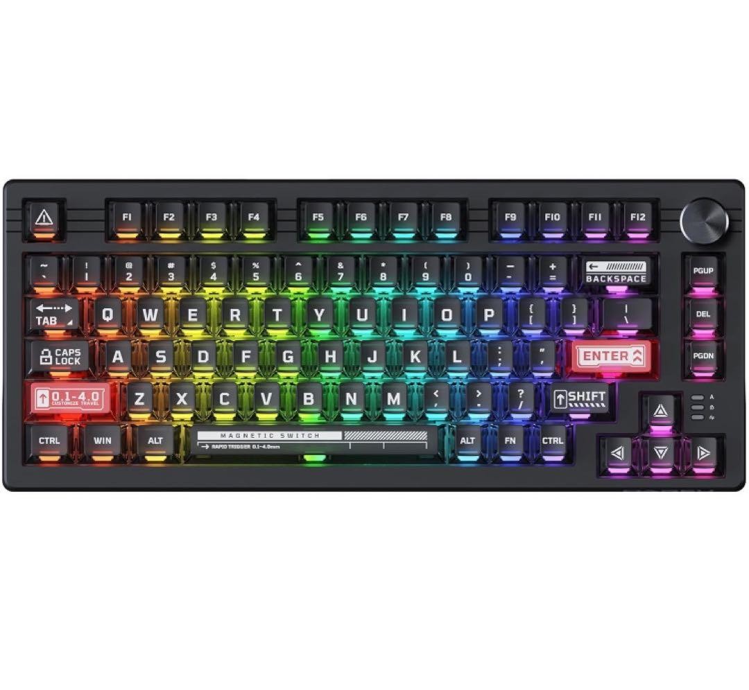 DAREU EK75RT Gaming Keyboard Model EK75RT US TKL Wired Magnetic Switch RGB