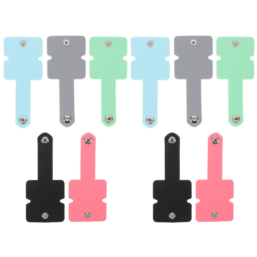 10Pcs Durable Silicone Cable Organizer Cord Wrap Keeper for Charging USB Cables