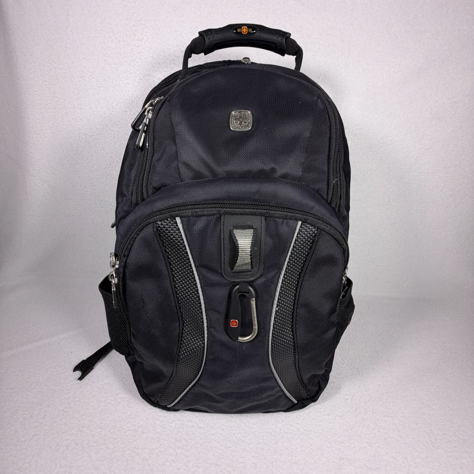SWISSGEAR 6752 ScanSmart Airflow Laptop Backpack TSA Travel Black