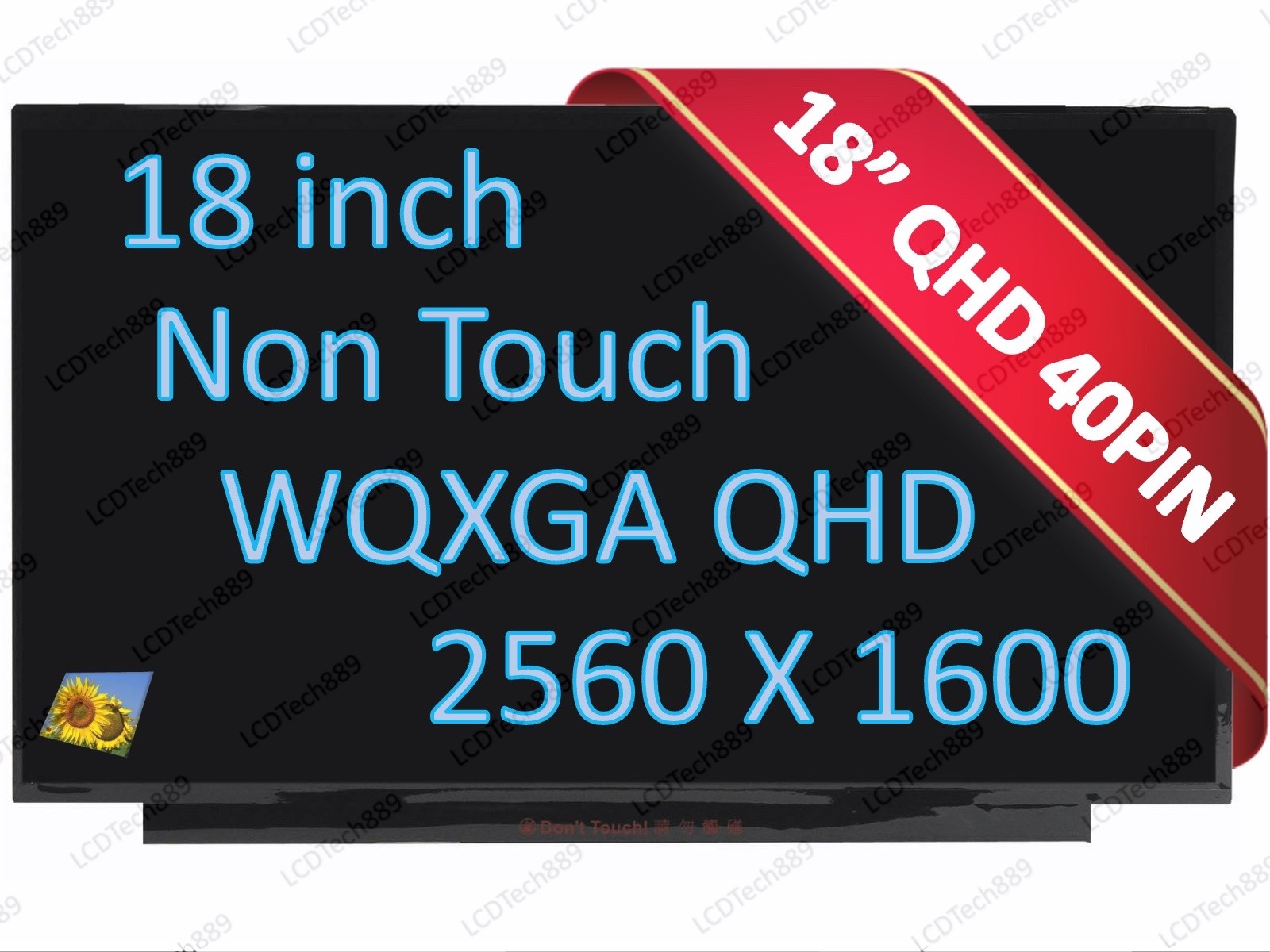 Dell ALIENWARE M18 0P021V 18.0" LCD Screen Display LP180WQG-SPB1 (SP)(B1) QHD+
