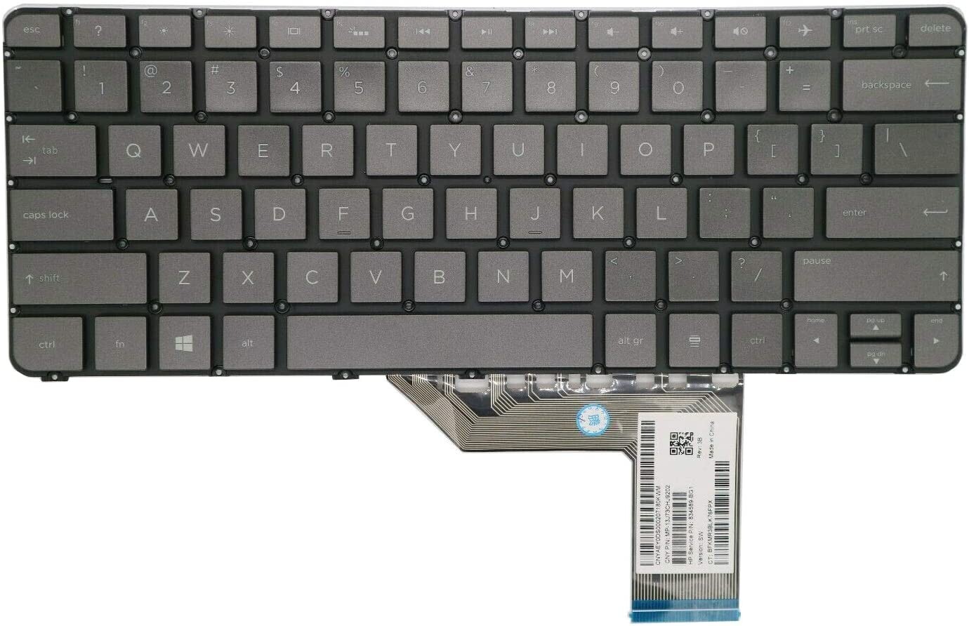NEW HP Spectre X360 13-4000 13-4100 13-4200 Series Backlit Keyboard 806500-001