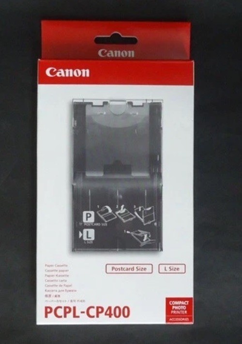 Canon Paper Cassette PCPL-CP400 For Postcard Size/L Size L Size Adapter Included