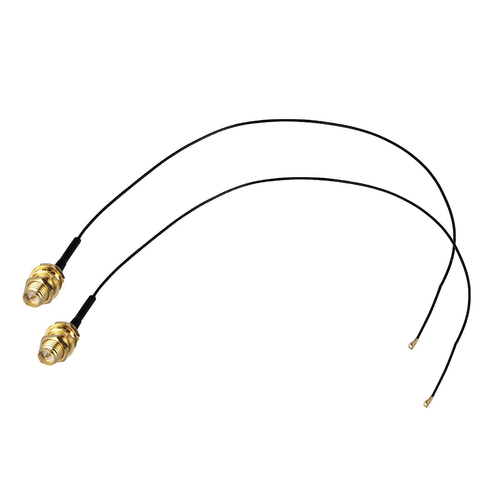 M.2 to RP-SMA Female Pin Cable 1.6ft Pigtail for NGFF WFi Bluetooth Card Antenna