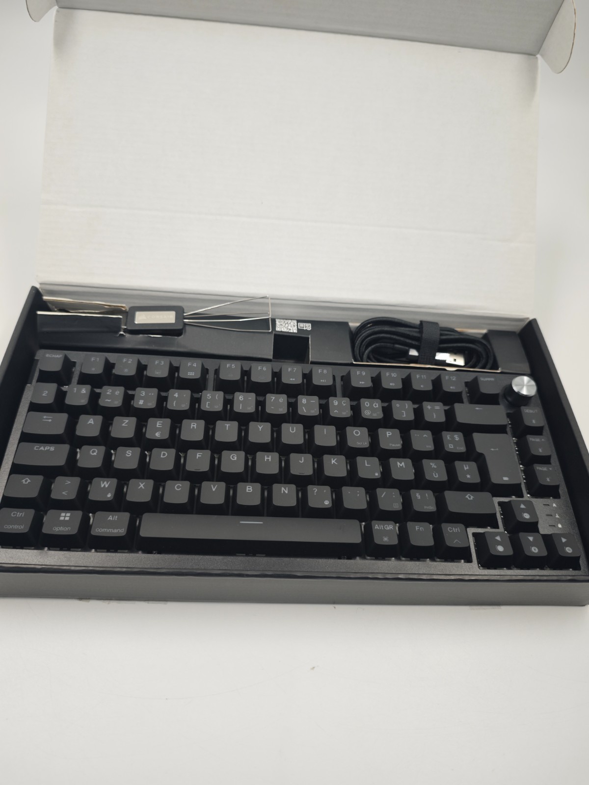 Corsair K65 Plus Wireless Keyboard Black Used