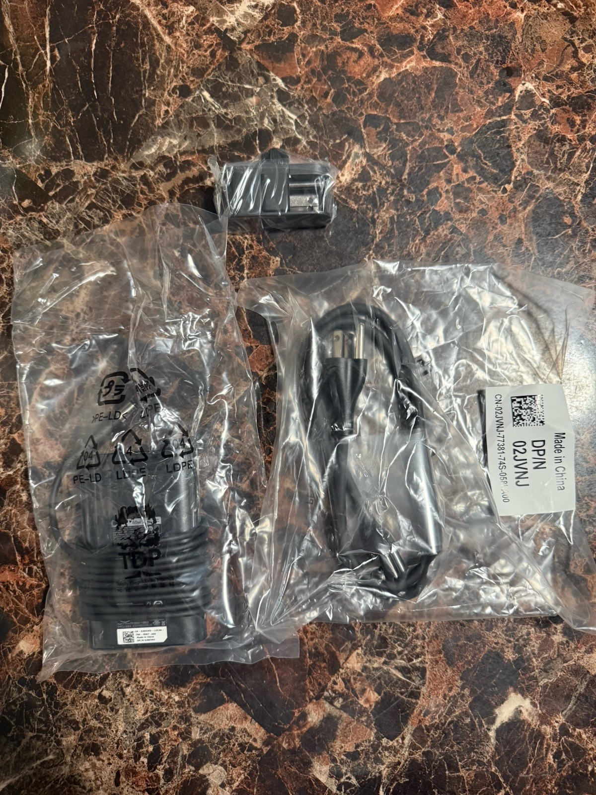 NEW DELL 4.5mm 19.5V 3.34A 65W AC Power Adapter Charger , Power Cord & Wall Plug