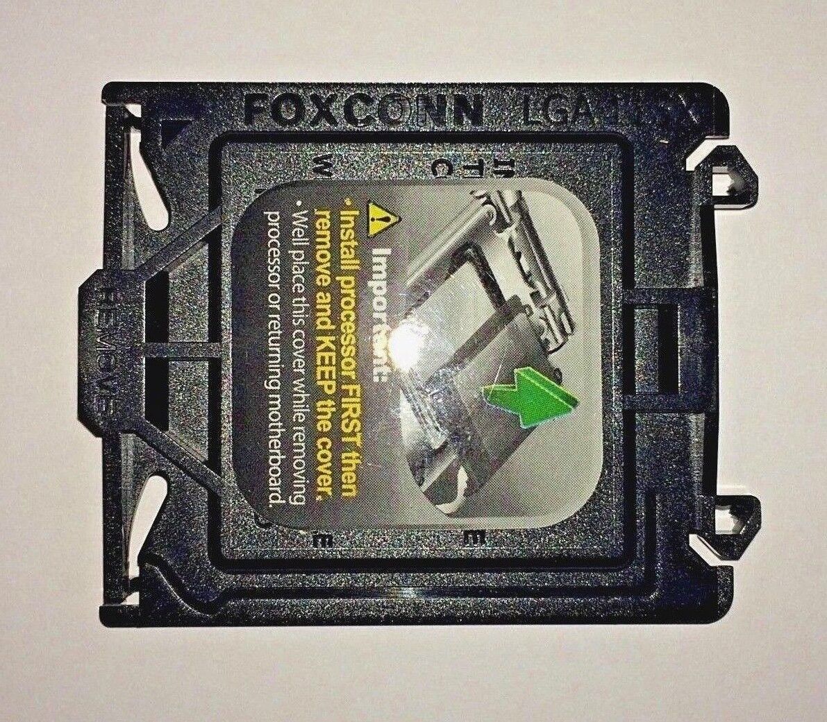 10x Genuine Foxconn CPU Socket Protector Cap Intel 1150 1151 1155 1156 USA Selle