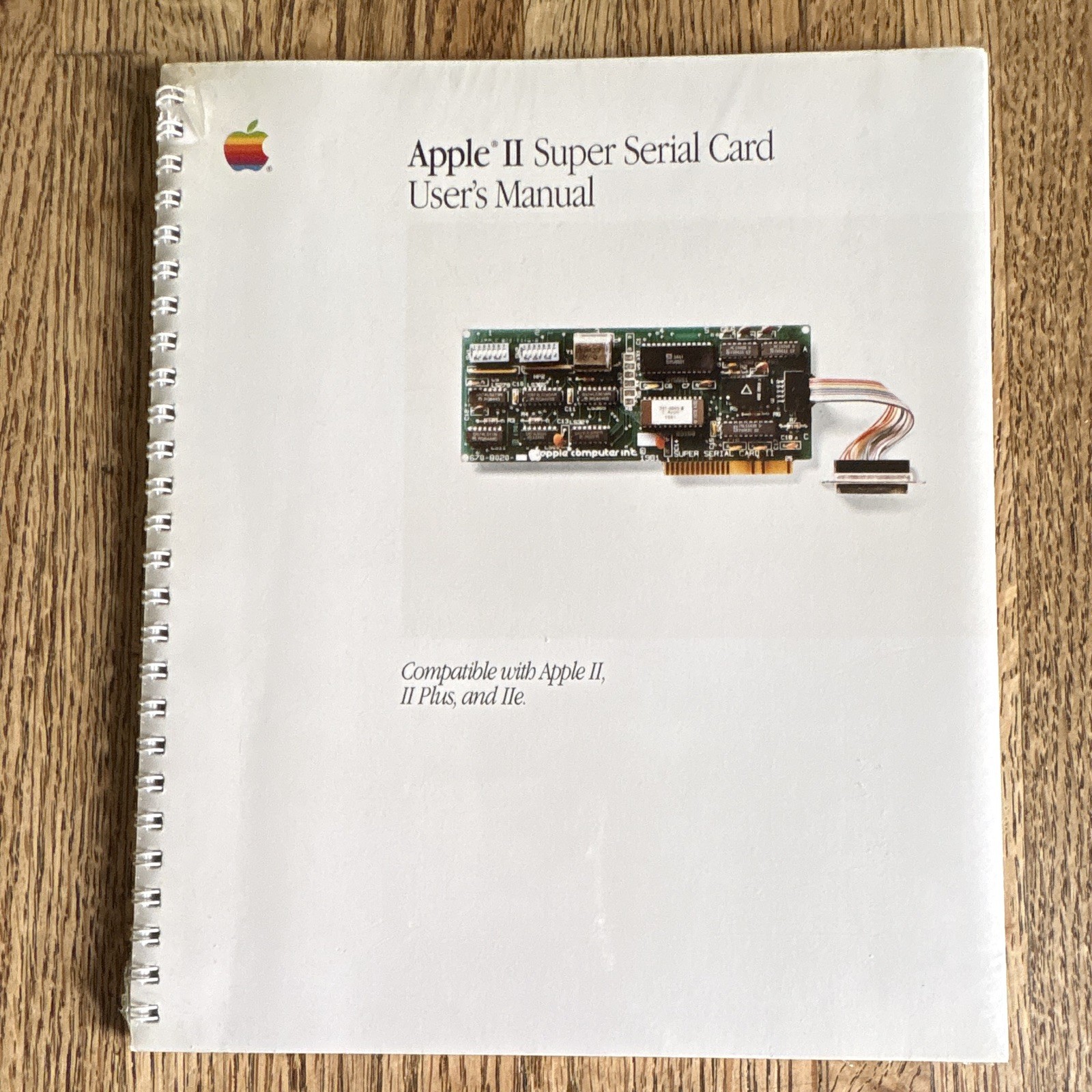 *Unopened* Apple II Super Serial Card User Manual MPN 030-1258-C 1985 Vintage 