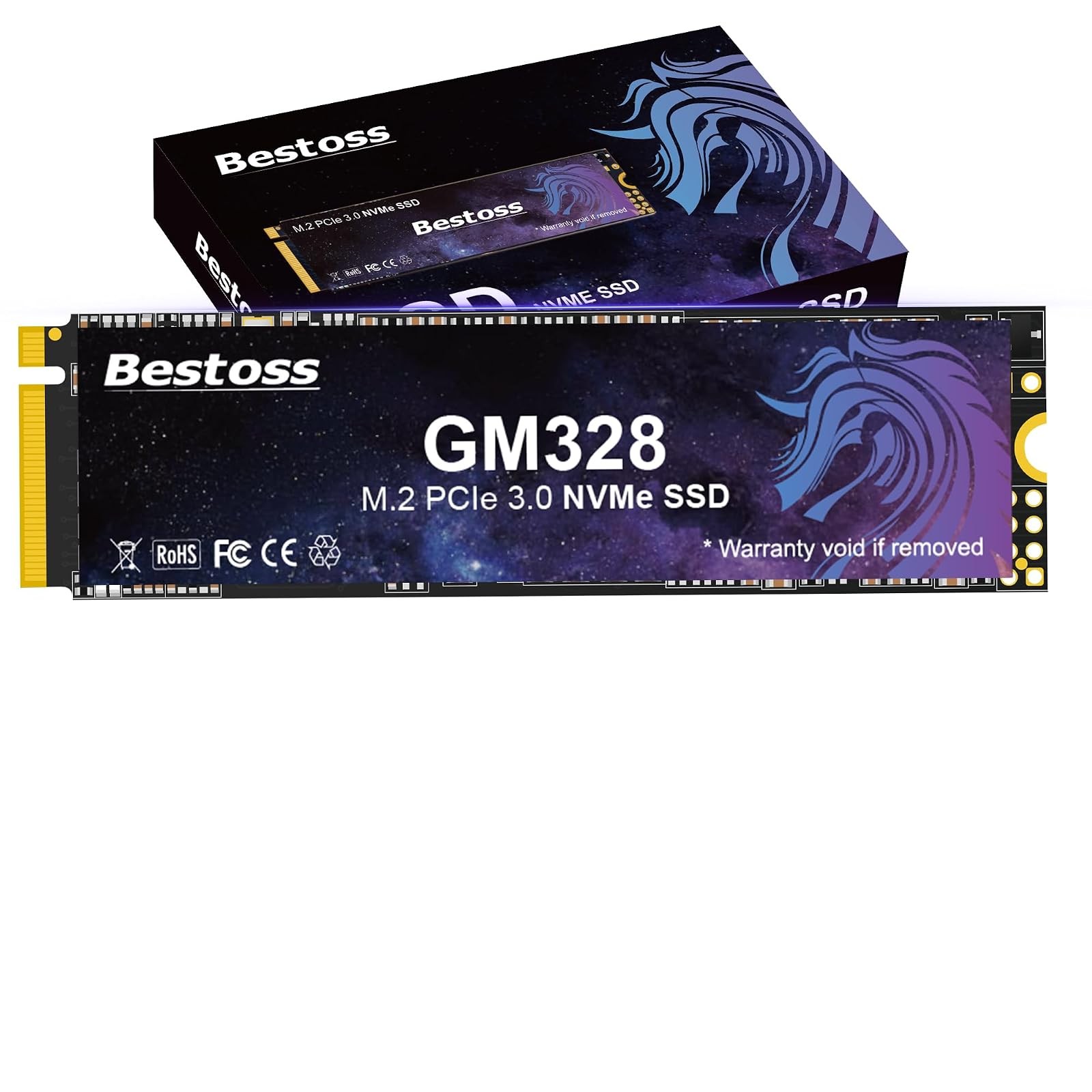512GB PCIe Gen3 NVMe M.2 SSD 3500MB/s Internal GM328