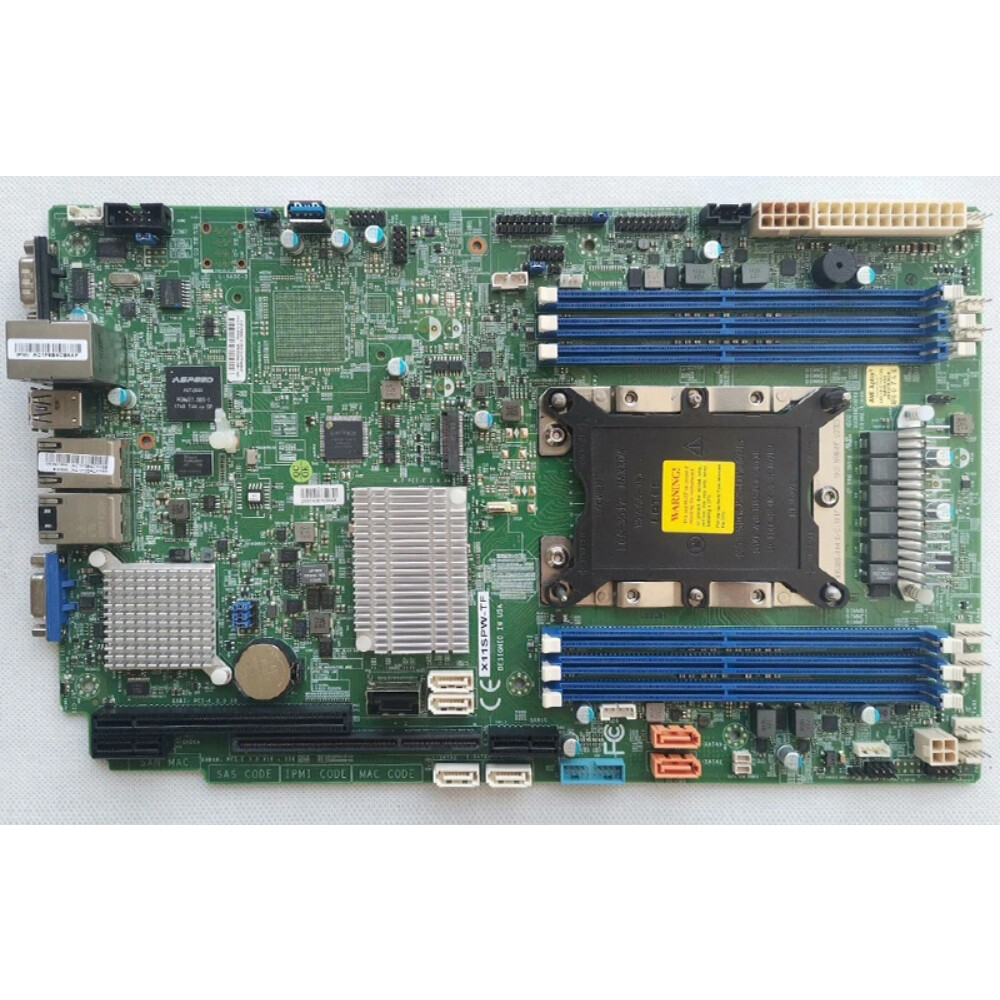 For Supermicro X11SPW-TF Server Motherboard Intel C622 Chipset LGA-3647 DDR4