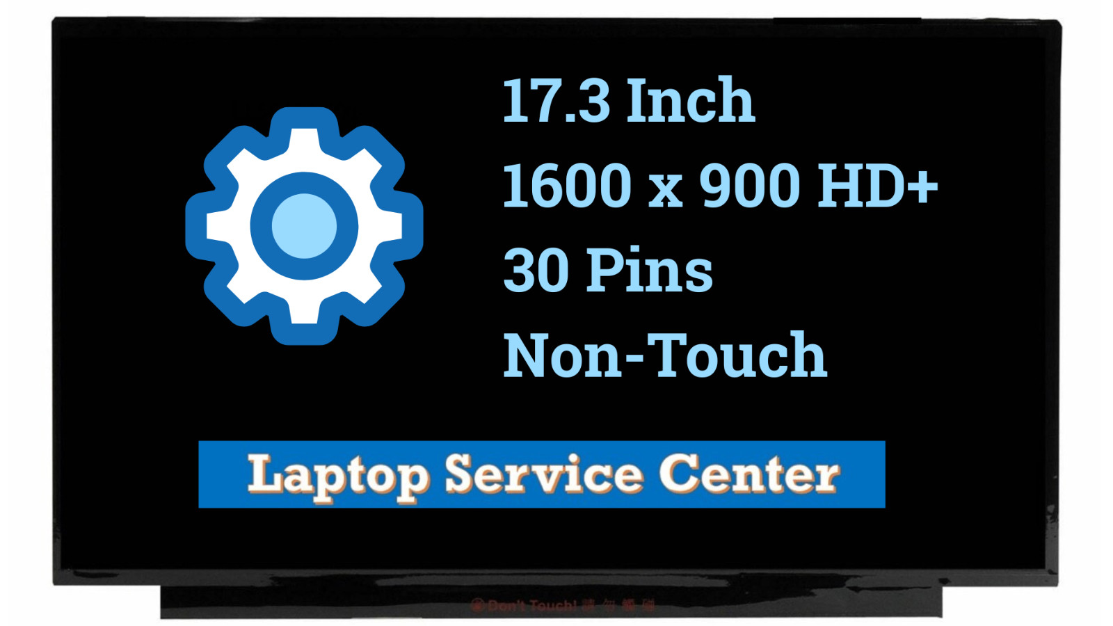 BOE NT173WDM-N25 HW:V8.0 HD+ 1600x900 Matte 30pin LCD Screen LED Display NEW