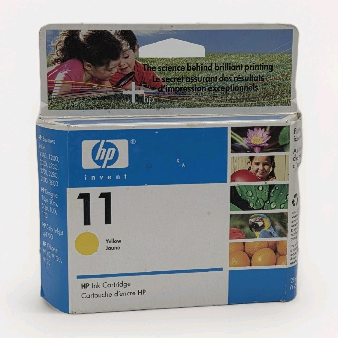 New Sealed Genuine HP 11 Yellow Ink Printhead C4838AN Warranty Ends Dec 2006 NOS