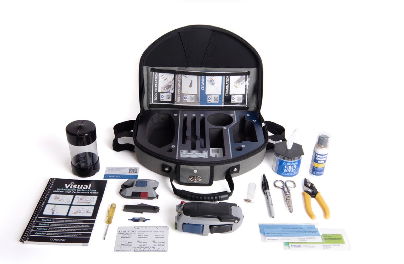 Corning TKT-UNICAM-PFC UniCam Performance Fiber Optic Tool Kit