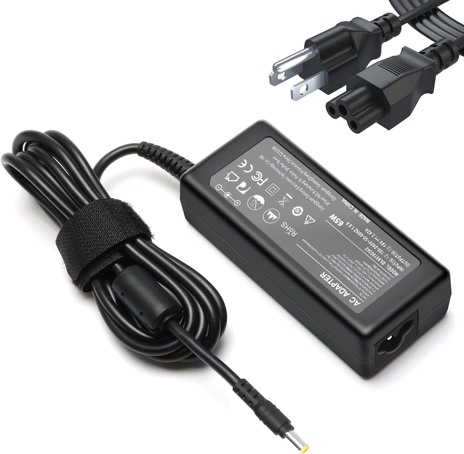 RUIQIU 65w 45w Replacement AC Adapter Power Charger DL65190342 for Acer Aspire