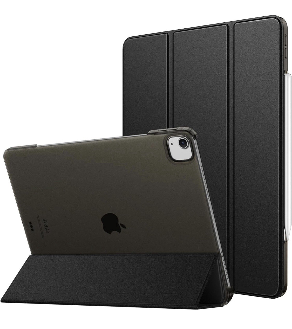 MoKo Case for iPad Air 13" / iPad Pro 12.9" Black Slim Magnetic Cover Wireless