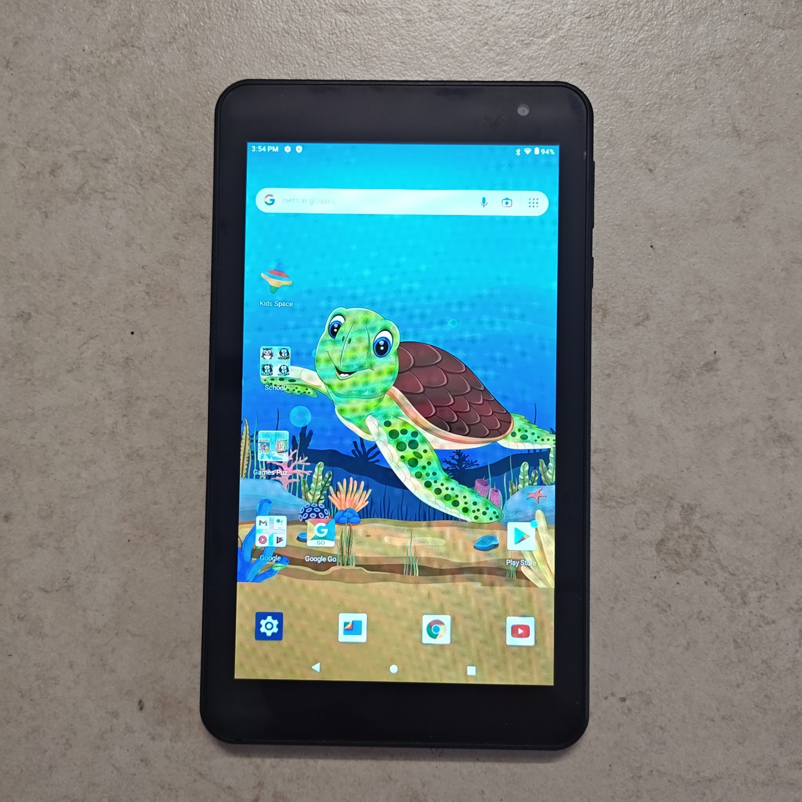 Contixo Kids V10 7" Android Kids Tablet (Wi-Fi) - 16GB Black - DAMAGED #4396