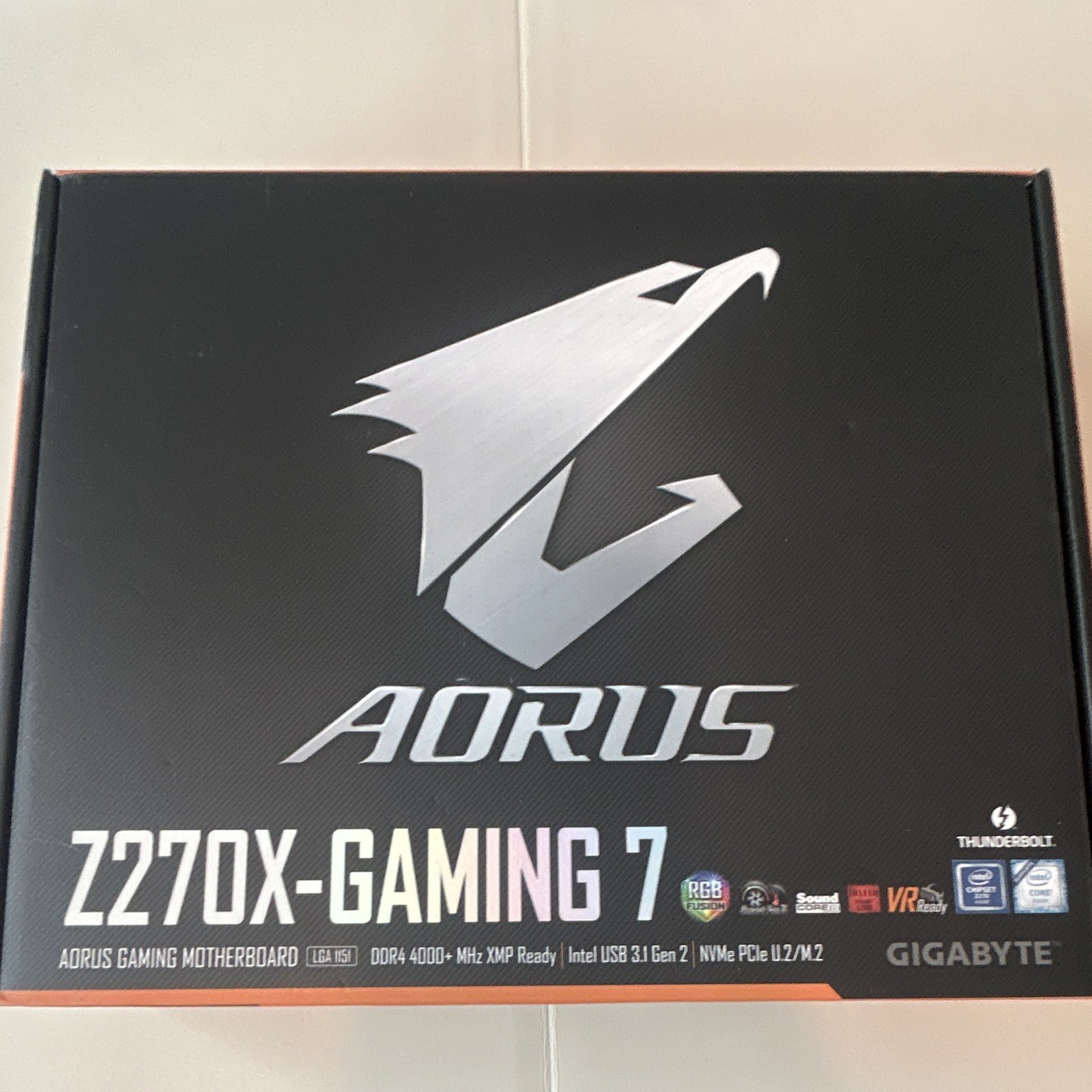 GIGABYTE AORUS GA-Z270X-Gaming 7 ATX Intel LGA1151 DDR4 HDMI USB-C