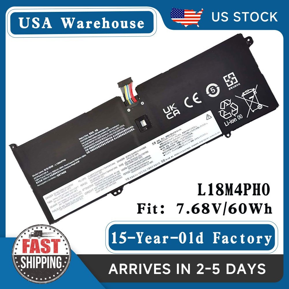 12pins L18M4PH0 Battery For Lenovo Yoga C940-14IIL 81Q9 C940 SP/A L18C4PH0 60Wh