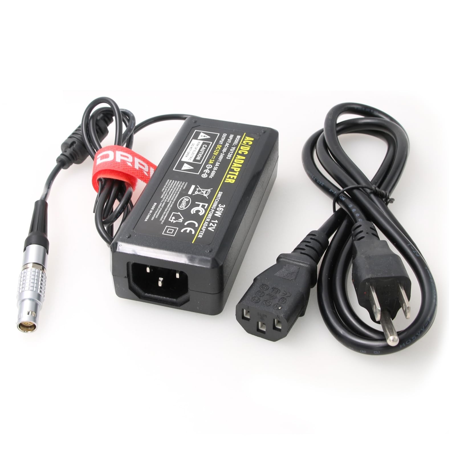 DJI Image Transmission High Bright Monitor AC Adapter 12V 3A Power Supply 6Pi...