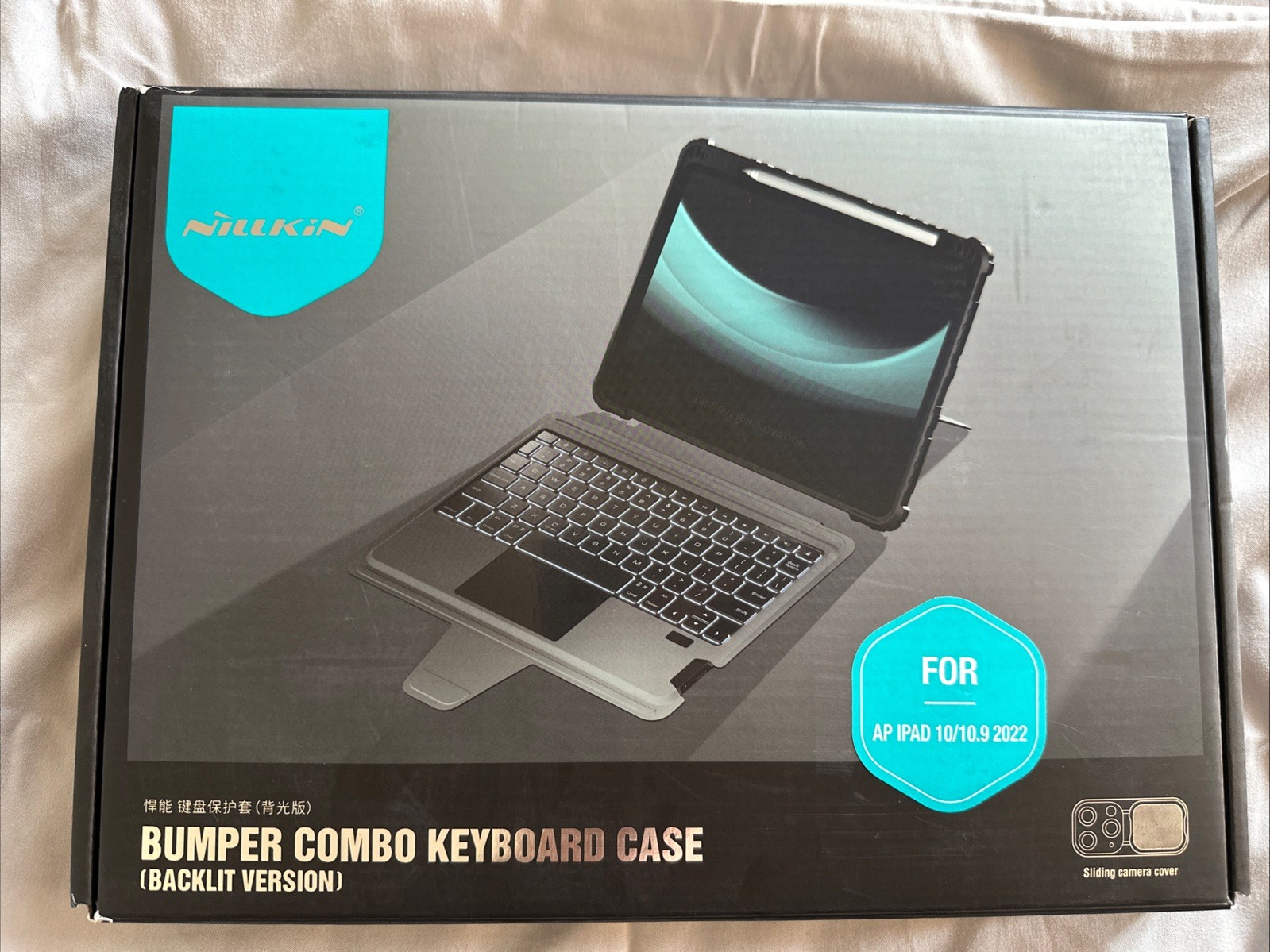 NILLKIN Bumper Combo Keyboard Case For AP iPad 10/10.9 2022