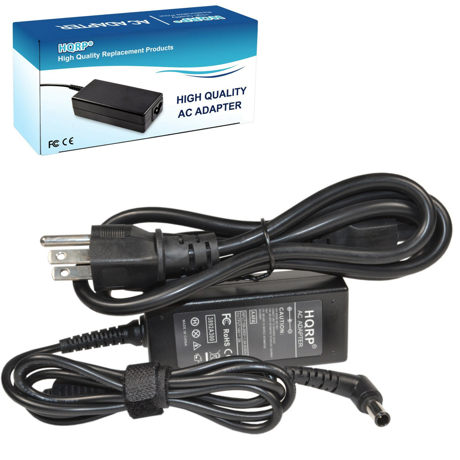 HQRP 14V AC Adapter for Samsung SyncMaster S27D390H S27D391H S27D393H S27D590P