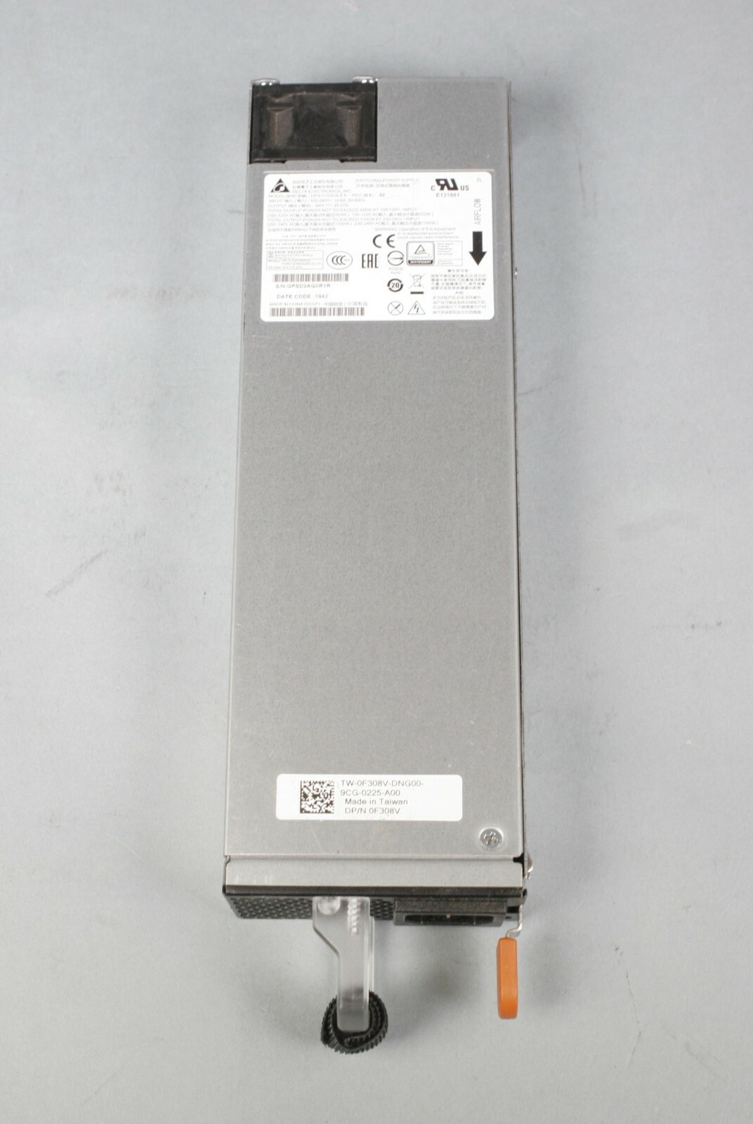 Dell FRNJJ PowerConnect Networking POE N3048P N3132PX-ON 1100 watt power supply
