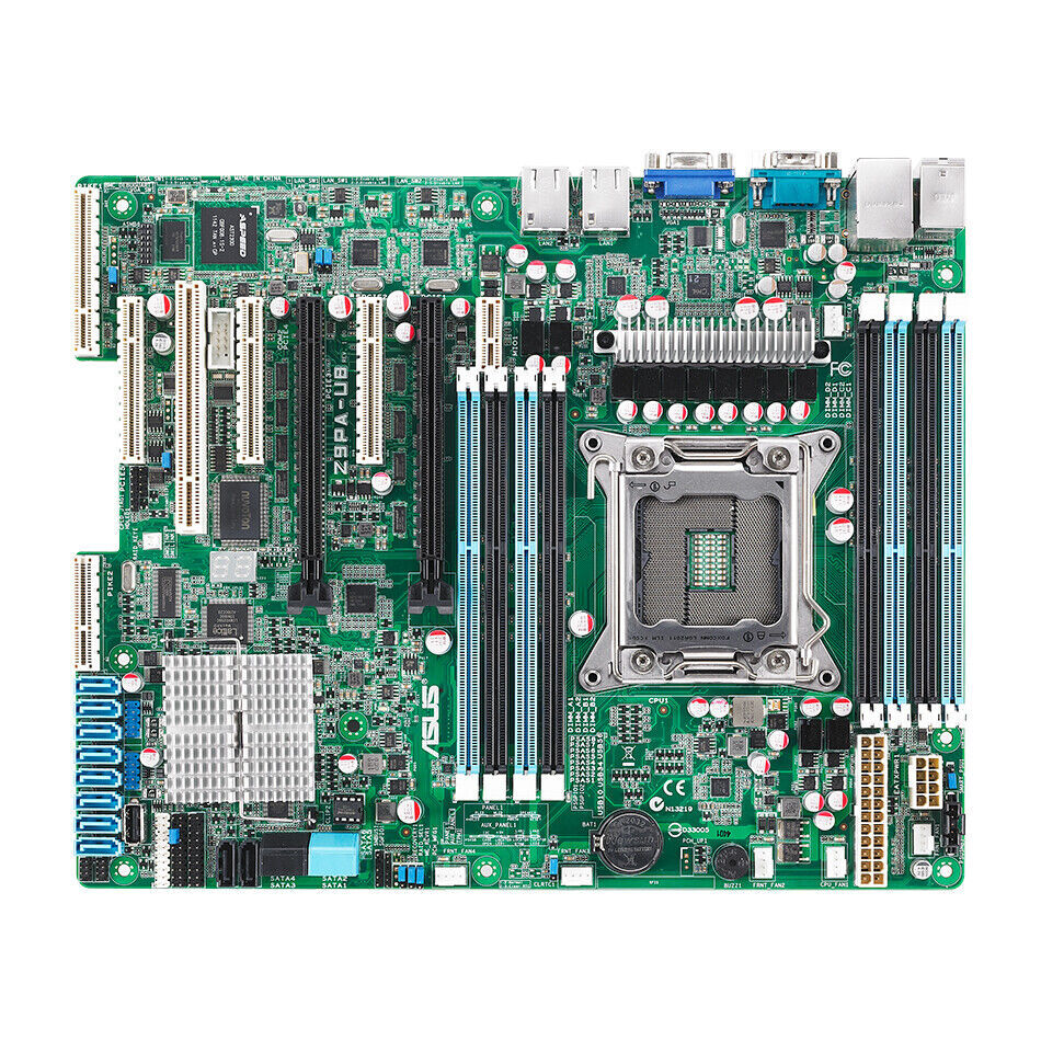 For ASUS Z9PA-U8 motherboard C602 LGA2011 8*DDR3 256G VGA ATX Tested ok
