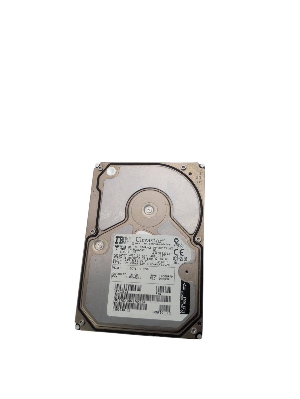 IBM Ultrastar 36LZX DDYS-T18350 P/N: 07N4241 18GB