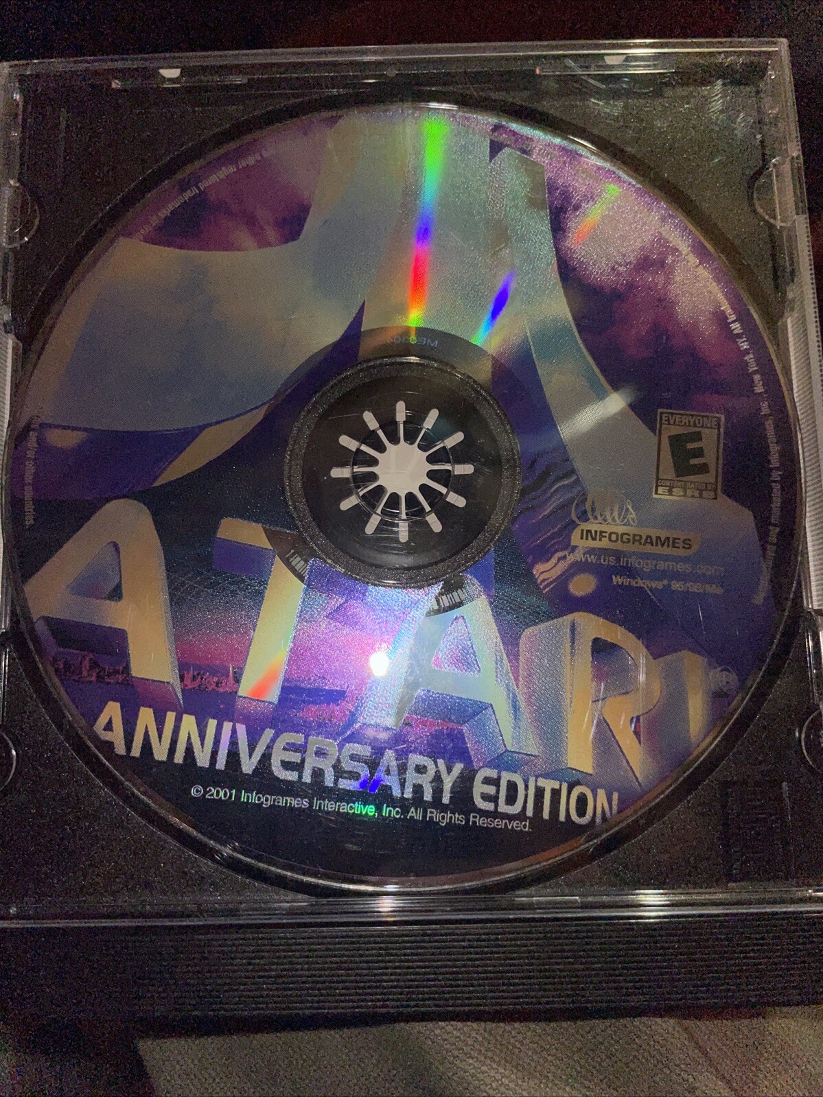 2001 Vintage Software "Atari Anniversary Edition" Infogrames Windows CD