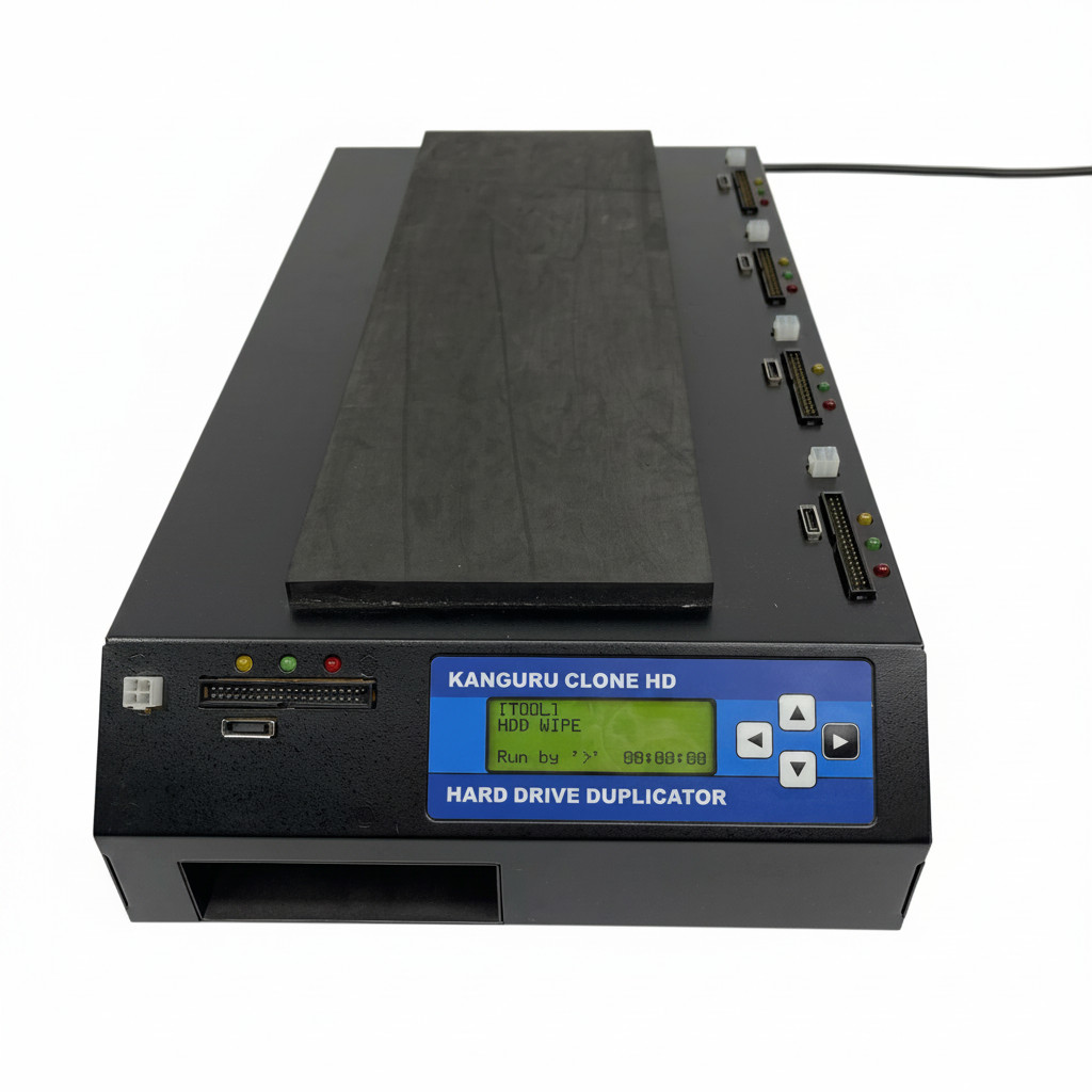 Kanguru Clone HD Standalone Hard Drive Duplicator & Wiper 1:4 IDE SATA
