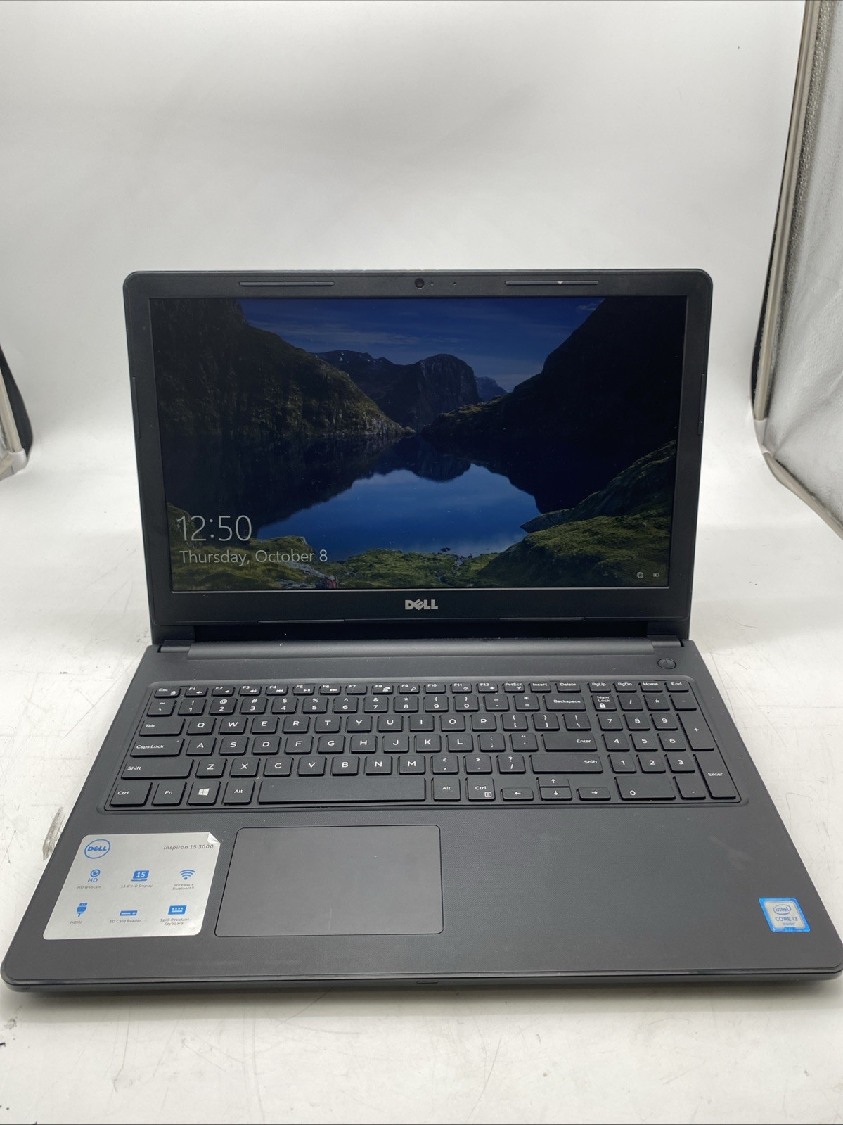 Dell Inspiron 15-3567 i3-6006U 8GB RAM 120GB SSD Win10H 80.5% Battery