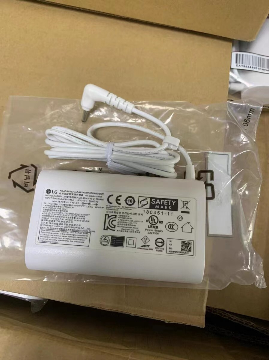 New Original LG gram 14Z980C ADS-48MS-19-2 19V 2.53A Adapter