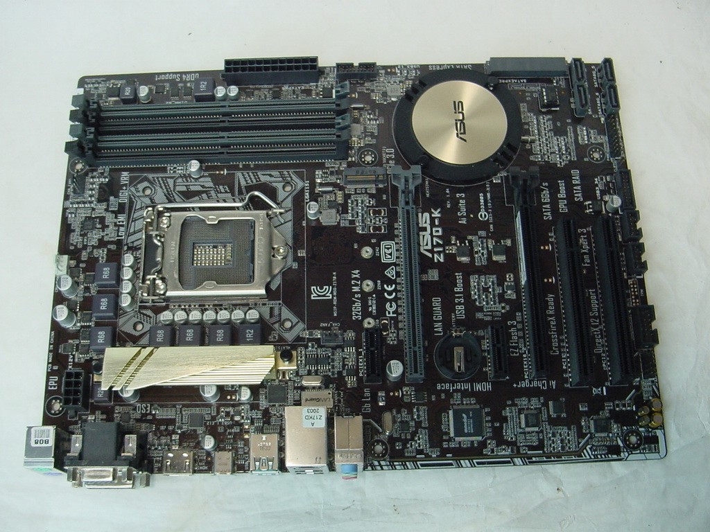 ASUS Z-170-K MOTHERBOARD - NO I/O SHIELD INCLUDED