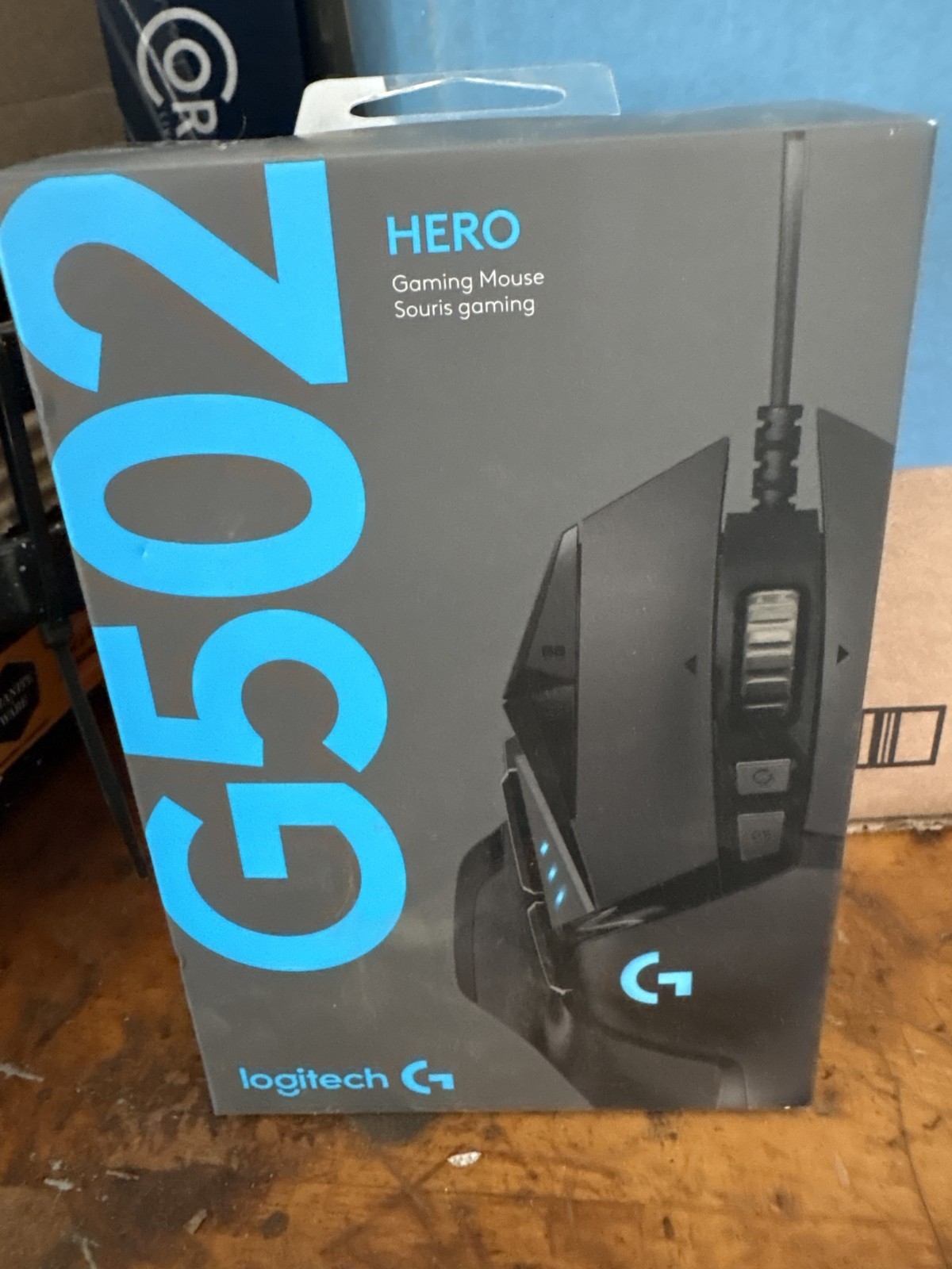 Logitech G502 HERO Wired Gaming Mouse 25K RGB Adjustable Weights New Sealed