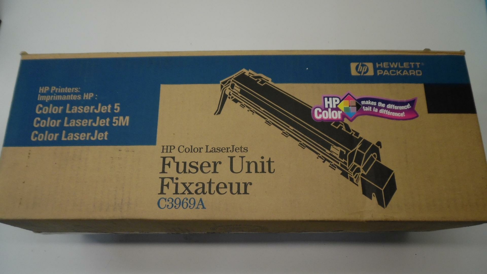 Original HP Color Laser Fuser Kit C3969A - Open Box Sealed