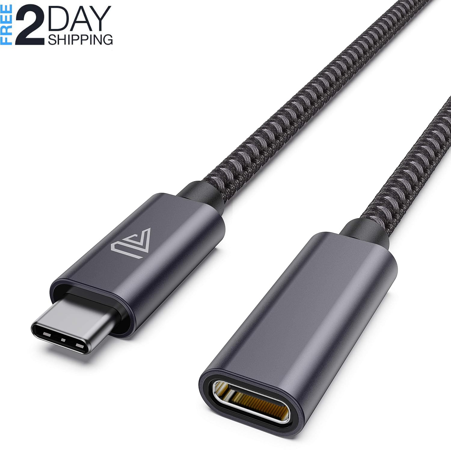 USB Type C Extension Cable, (6Ft/1.8M) USB 3.2 Gen1(5Gbps) Male to Female Extend