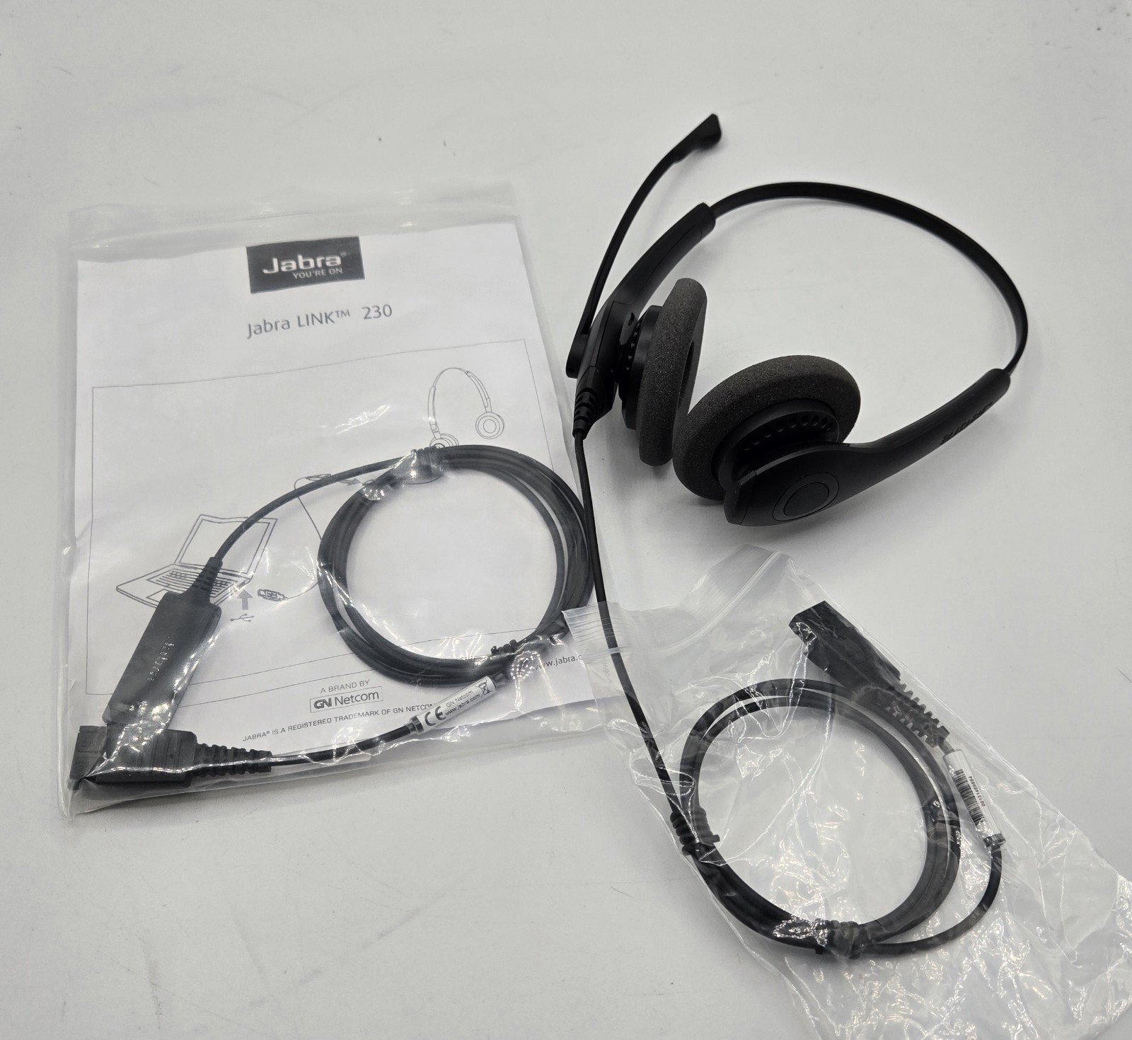 Jabra BIZ 1500 USB Headset & Jabra Link 230
