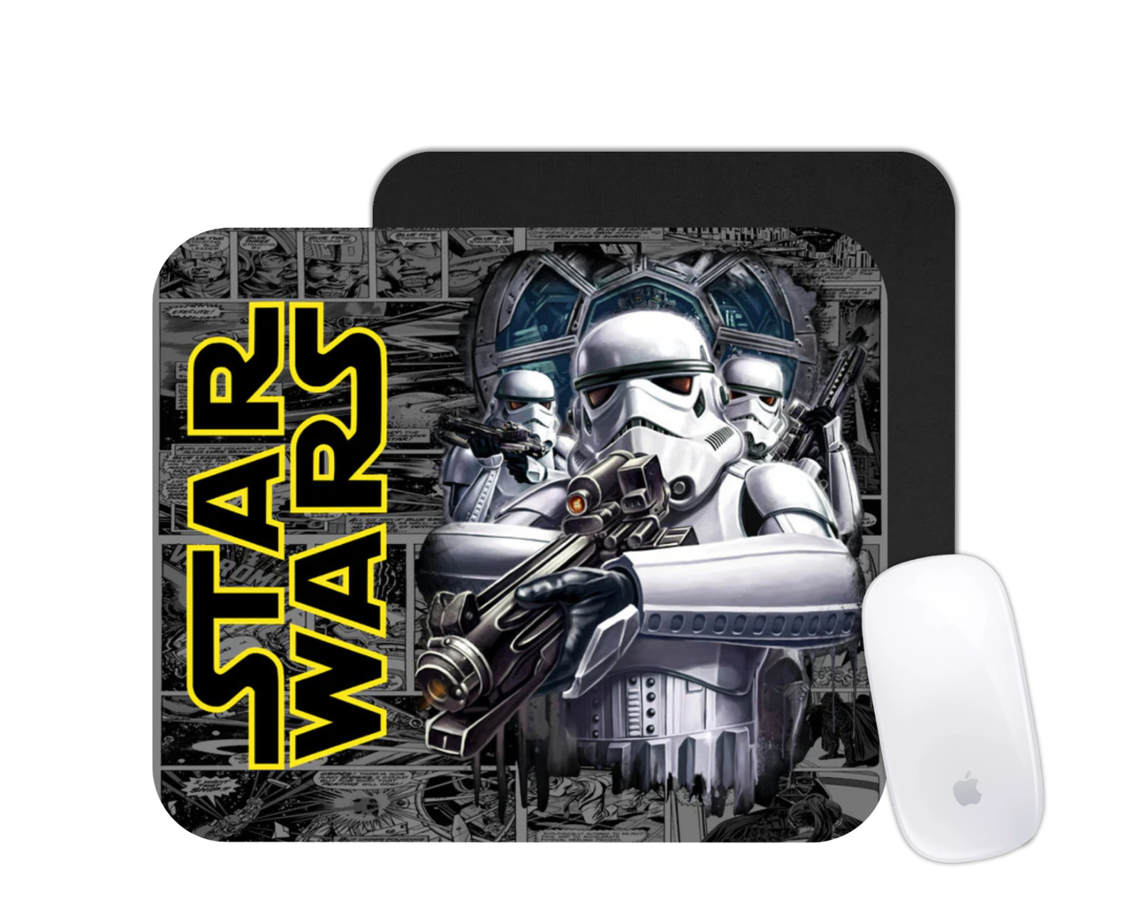 Star Wars Mouse Pad | Galactic Empire Desk Mat | Custom Space Gift
