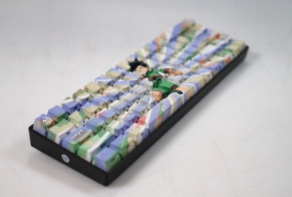 Higround x Hunter X Hunter Basecamp 65 HG-68 Keyboard - Gon