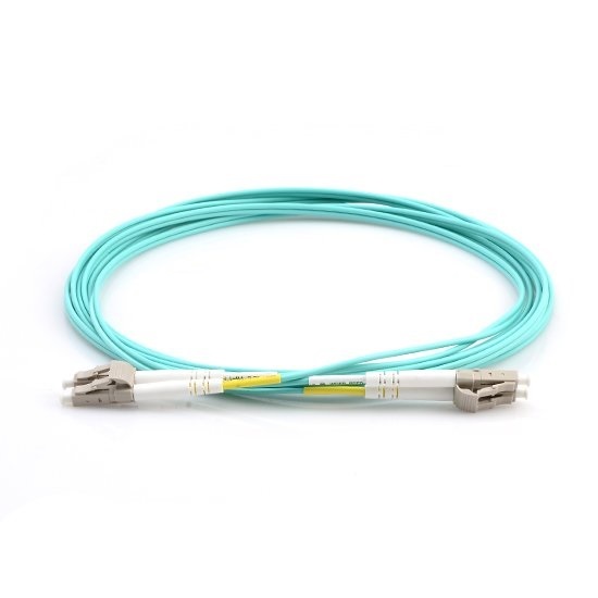 3m LC UPC to LC UPC Duplex OM3 Multimode Riser Fiber Optic Patch Cable -908657