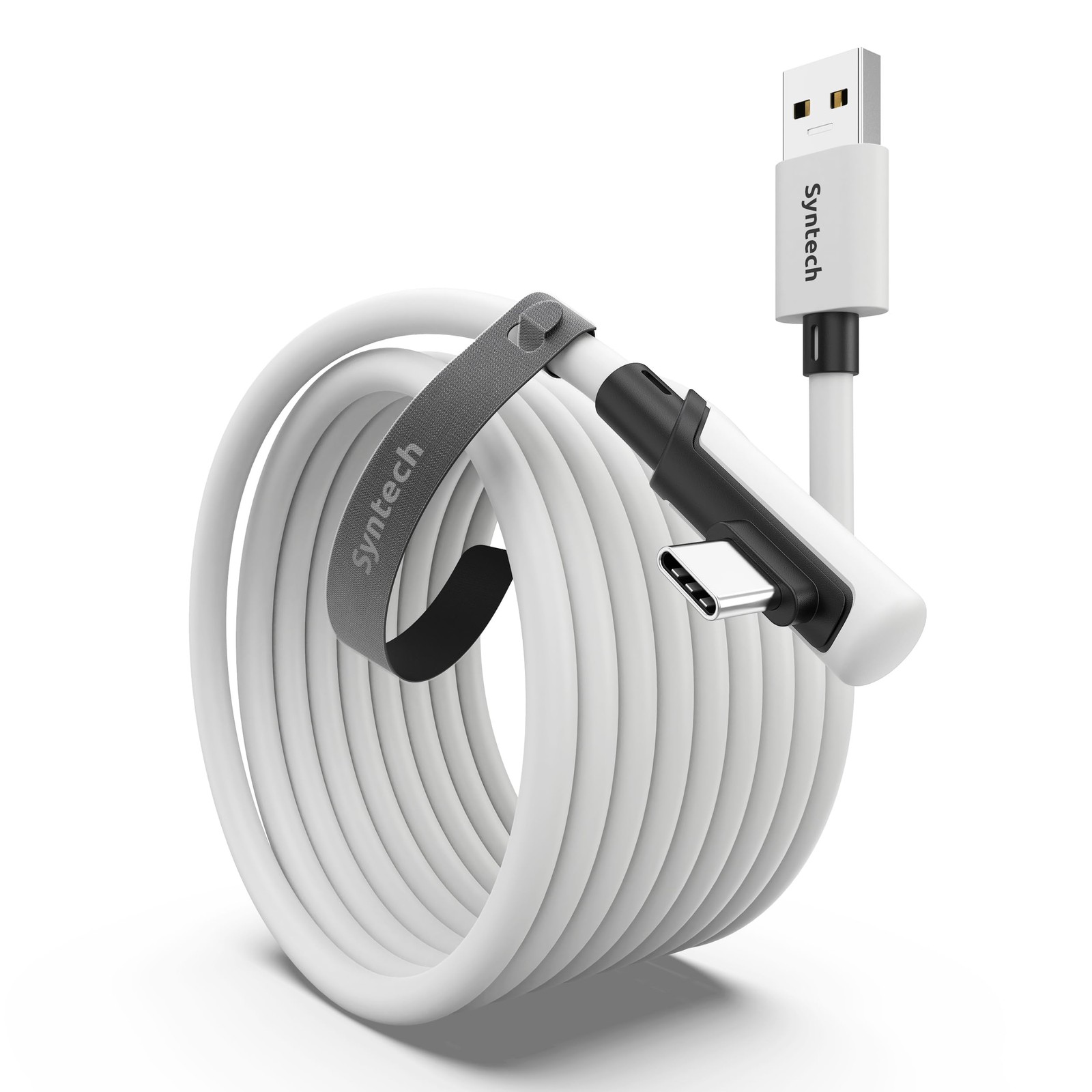 Syntech Link Cable 16FT, USB 3.0 to for Meta Quest 16ft, White