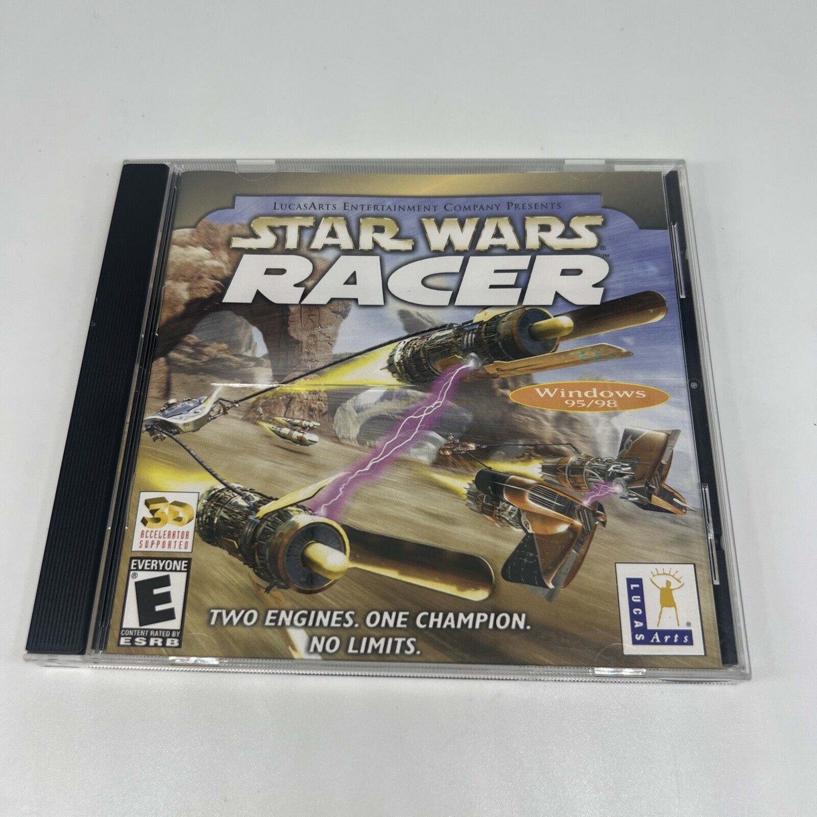 Star Wars Racer Windows/PC Computer Game by LucasArts [rated E for Everyone]