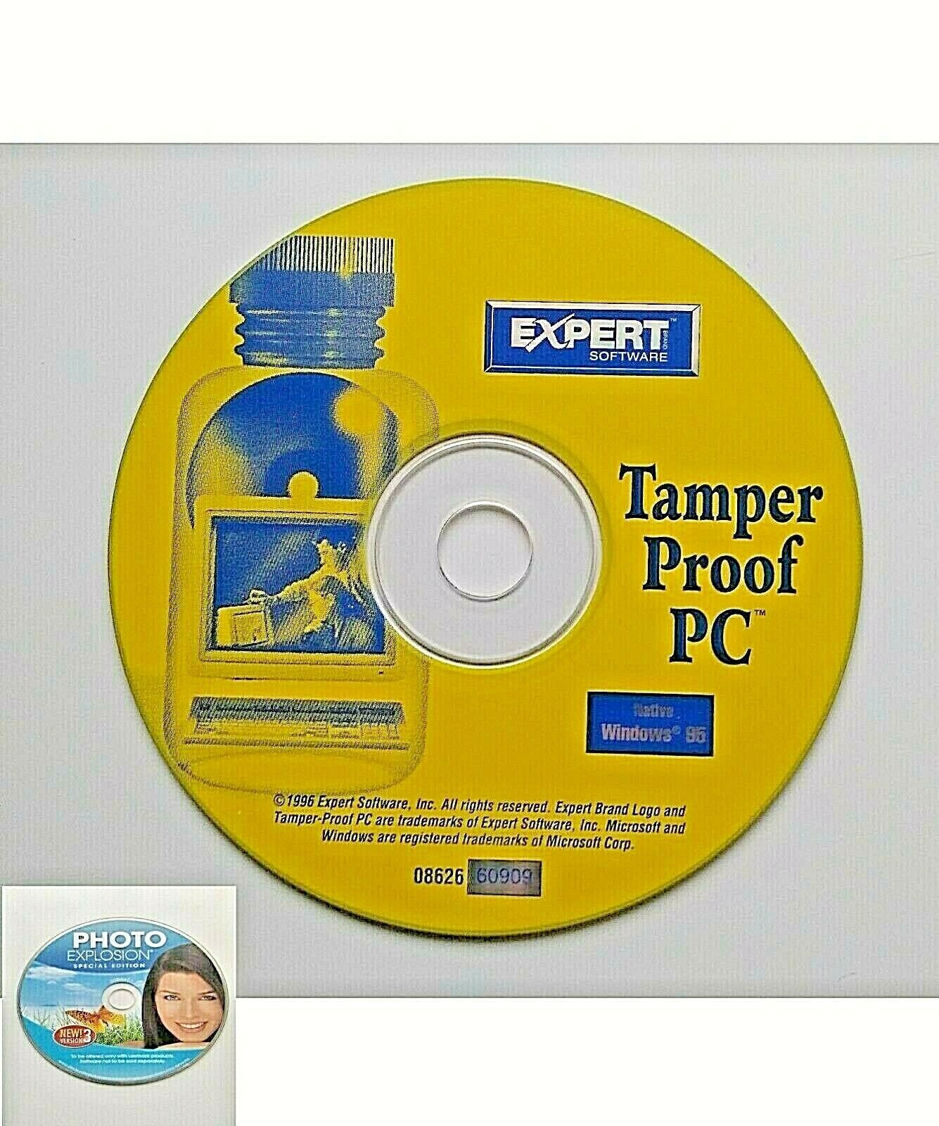 Expert Software Tamper Proof PC and Photo Explosion Special Edition