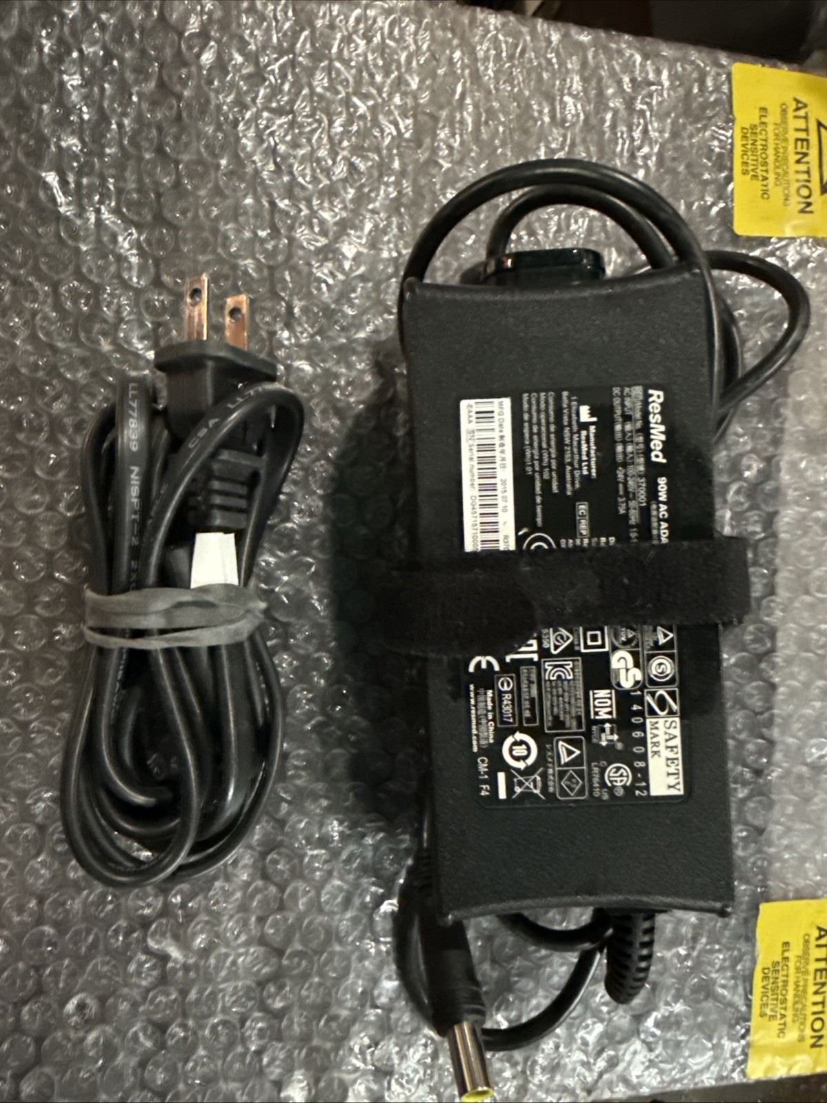 Genuine ResMed Airsense 10 Power Supply Model 370001 AirCurve OEM