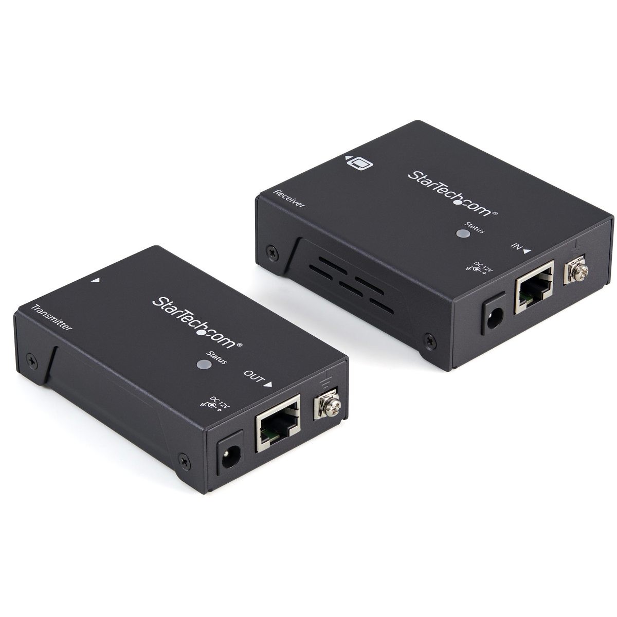 StarTech ST121HDBTPW 330' Extender Kit, HDMI Over CAT5e/CAT6 Extender, Includes