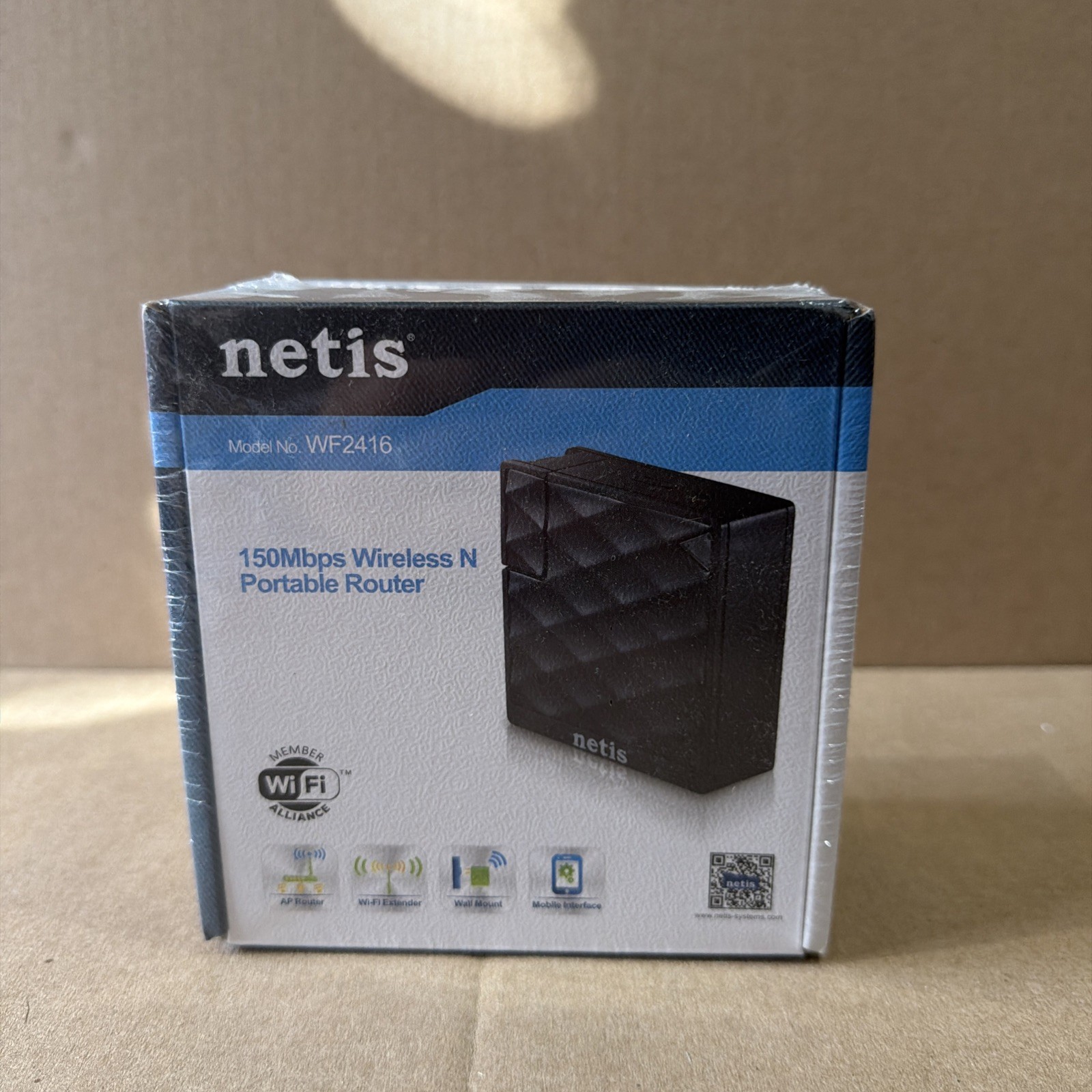 New Netis WF2416 150Mbps Wireless N Portable Router